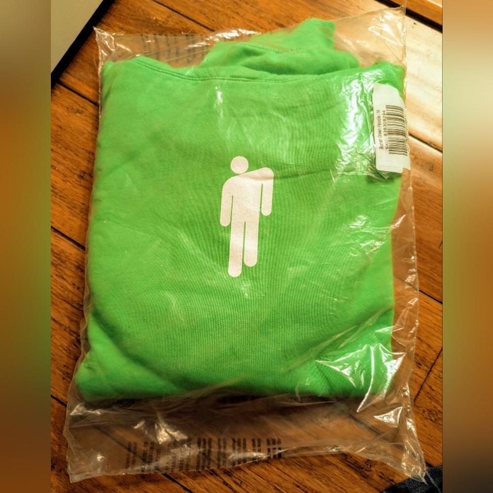 NEW Billie Eilish Green Blohsh Hoodie
